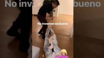 Los jugueteos de Gary Medel junto a su pequeña hija