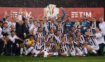 Juventus obtuvo su cuarto título de Copa Italia de manera consecutiva