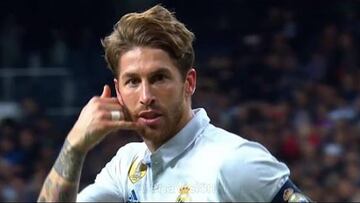 Así estalló el Bernabéu con el gol de Sergio Ramos