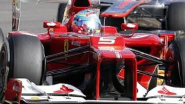 <b>PENSANDO EN LA GENERAL. </b>Alonso saldrá por delante de sus rivales en Spa-Francorchamps y tiene muy claro que ése es su principal objetivo para el gran premio belga.