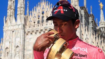 Así registró la prensa italiana el triunfo de Egan Bernal