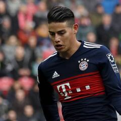 Espectáculo de James en la victoria de Bayern sobre Mainz