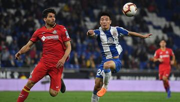 Ángel afina la Champions y el Espanyol sortea por ahora el lío