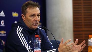 El entrenador de Universidad de Chile Frank Kudelka