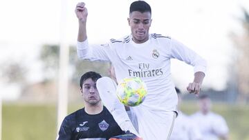 Reinier, en su debut contra el Sanse.