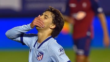 Jo&atilde;o F&eacute;lix, en el partido ante Osasuna.