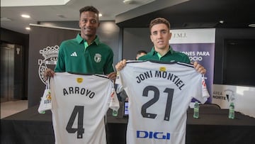 Arroyo y Montiel, nuevos jugadores del Burgos.