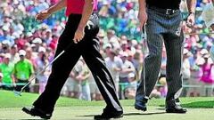 Augusta convierte a Mickelson en el único 'anti-Tiger'