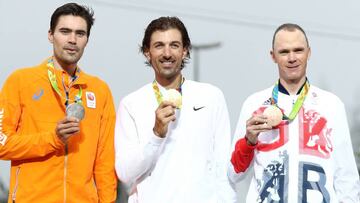 Cancellara gana la medalla de oro en la CRI; Froome el bronce