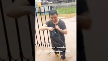 “Así se pasan las inundaciones en Talca”: el cómico video que sacó aplausos en las redes