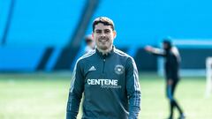 Sergio Ruiz durante un entrenamiento de Charlotte | Charlotte FC