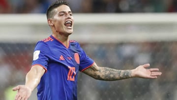 James Rodríguez, jugador de la Selección Colombia