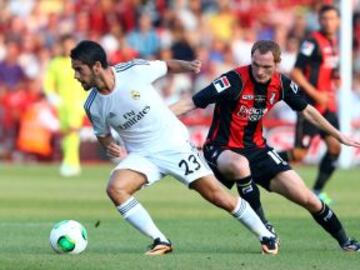 Debut de Isco con el Real Madrid.