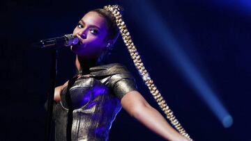 Beyoncé en el concierto TIDAL X 1015 de Nueva York.