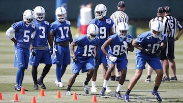 Los Colts quieren pegarse más en los entrenamientos