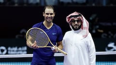 The exorbitant price of the golden racket that Nadal received in Riyadh