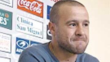 Alfredo lloró en su adiós.