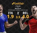 Italia vs. Bélgica: horario, TV, pronósticos, estadísticas y clasificación