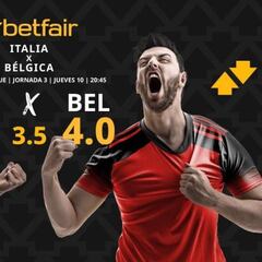 Italia vs. Bélgica: horario, TV, pronósticos, estadísticas y clasificación