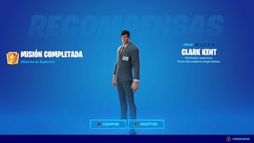 Desbloqueamos el skin Clark Kent