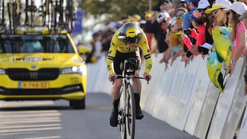 Vingegaard ya está aquí: etapa y general en el Algarve