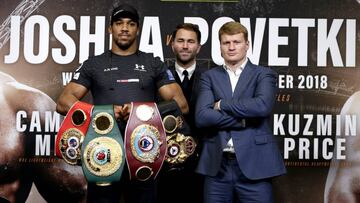 Joshua - Povetkin: TV, fecha, horario y cómo ver online