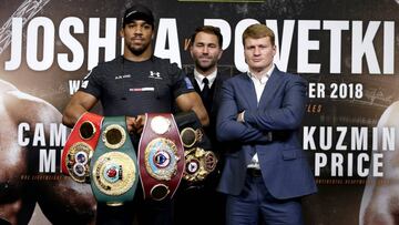 Joshua - Povetkin: TV, fecha, horario y c&oacute;mo ver online