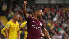Agüero, en su mejor momento: marca su gol 200 en Europa