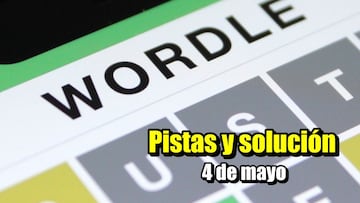 Wordle en español, tildes y científico: solución para el reto 118 de hoy 4 de mayo