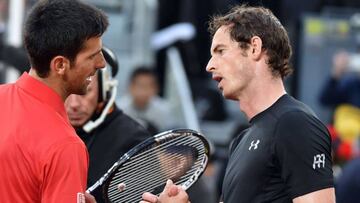 Djokovic-Murray: reto para estrenar el título
