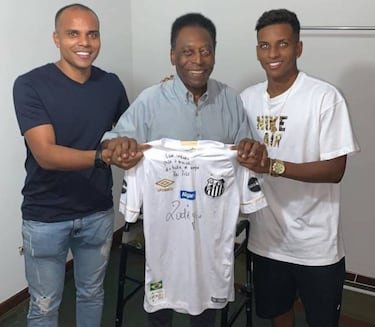 Rodrygo: su padre colgó las
botas en 2016 para cuidarle