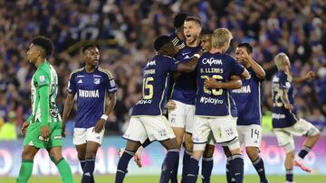 Nunca se repitió en el Clásico colombiano: la goleada histórica con la que Millonarios venció a Nacional