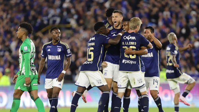 Nunca se repitió en el Clásico colombiano: la goleada histórica con la que Millonarios venció a Nacional