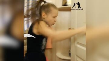 La barbaridad de la niña prodigio del boxeo: Destroza su casa...