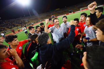 El elenco de Hernán Caputto remontó un gran encuentro ante Uruguay y aseguró su clasificación al Mundial que se disputará en Brasil este 2019.