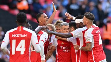 Arsenal logró imponerse en penales al Manchester City para ganar la Community Shield en un partido que parecía inclinarse a favor de los 'Citizens'