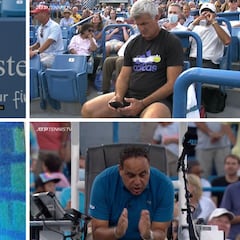 Zverev sospecha de Tsitsipas y el griego carga con el árbitro: "No tiene la mejor reputación"