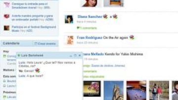 ECHA UNA MANO A MADRID 2016. Medio millón de usuarios de Tuenti ya han dado su apoyo a la candidatura colocando el emoticono :M (logo de M2016) en su perfil.