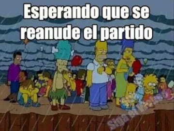 Los memes que dejó la tormenta en Chicago de la Copa América