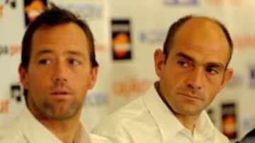 Iker Martínez y Xabi Fernández.