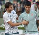 Djokovic se venga de Dimitrov y le fulmina en tres sets