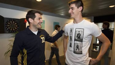 Courtois: "Espero hacer historia con el número 1, como Casillas"