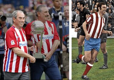 El antes y el después de los veteranos del Atleti