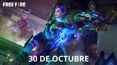Códigos Free Fire de hoy 30 de octubre de 2021; todas las recompensas gratis