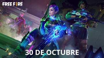 Códigos Free Fire de hoy 30 de octubre de 2021; todas las recompensas gratis