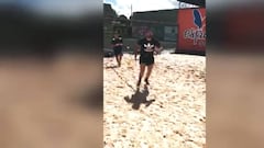 Diego Costa se machaca en Brasil a la espera del Atlético de Madrid