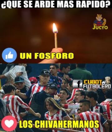 América y Chivas, goleados en la J3 y en los memes