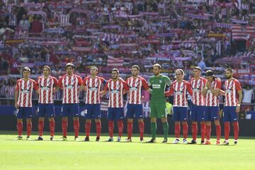 Atleti brindó minuto de silencio por el sismo en México