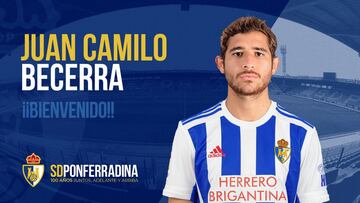 Becerra es el quinto fichaje de la Ponferradina.