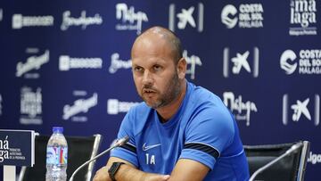 Jos&eacute; Alberto L&oacute;pez en la rueda de prensa de este mi&eacute;rcoles.